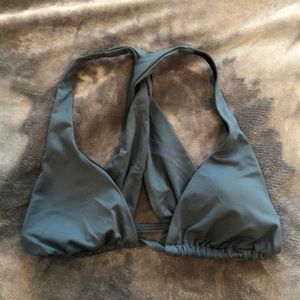 Cross back swim top